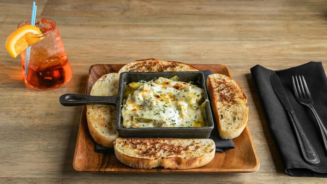 Wood-Fired Artichoke Fontina.