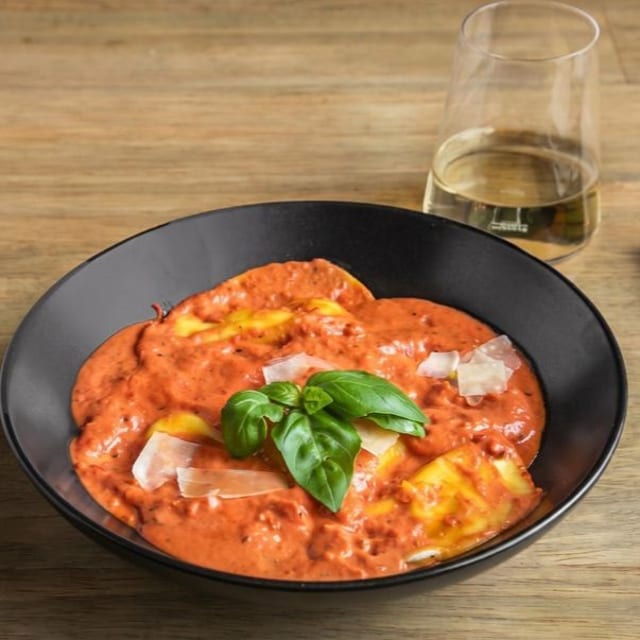 Burrata Ravioli.