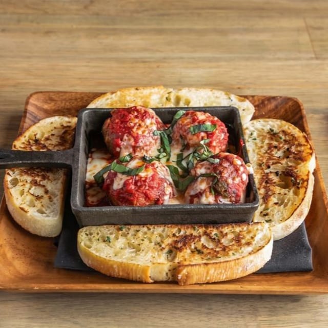 Baked Homemade Meatballs.