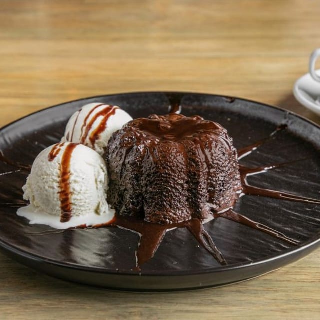 Chocolate Molten Cake.